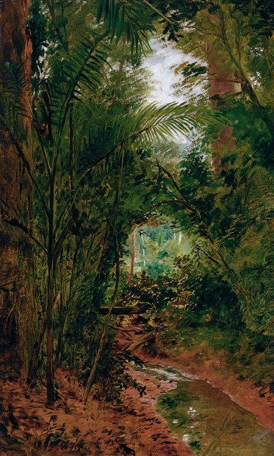 Landscape at the Rio das Pedras by Jose Ferraz Almeida de Junior